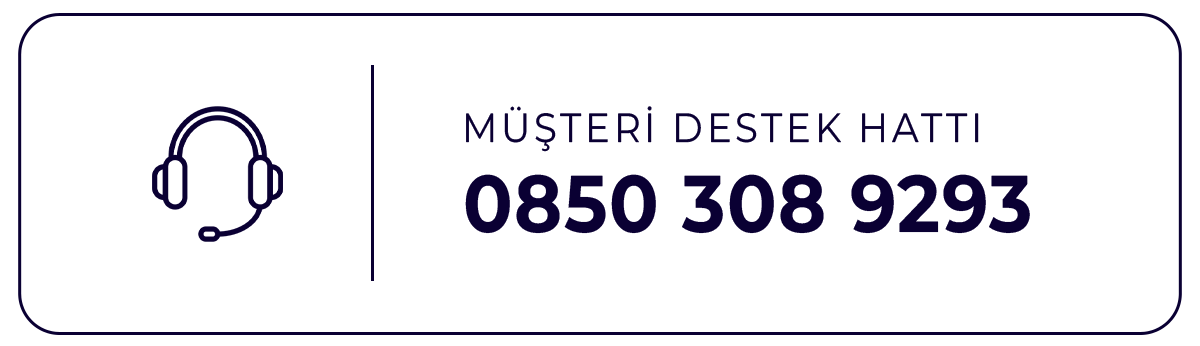 Footer Müşteri Destek Hattı