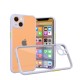  iPhone 13 Mini Kılıf Miami Şeffaf Silikon - Lila