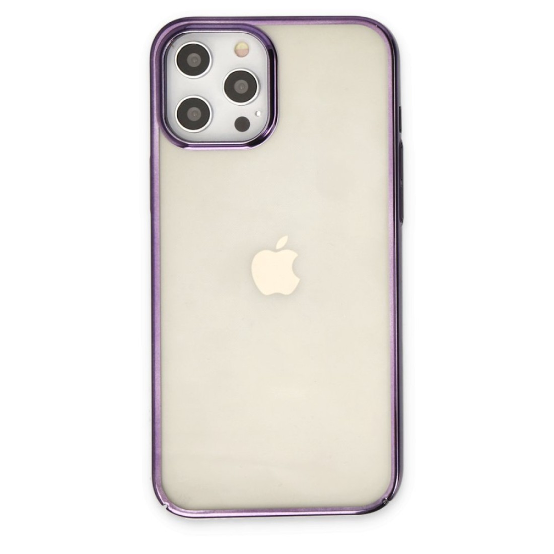  iPhone 12 Pro Kılıf Element Silikon - Mor