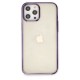  iPhone 12 Pro Kılıf Element Silikon - Mor