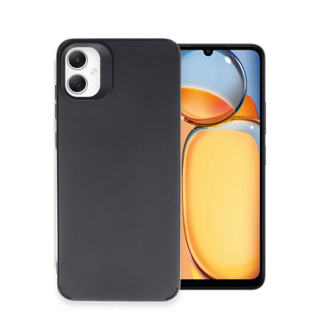  Samsung Galaxy A05 Kılıf Petro Silikon - Siyah