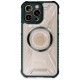 iPhone 14 Pro Max Kılıf Prag Magneticsafe Kapak - Koyu Yeşil iPhone 14 Pro Max Kılıf Prag Magneticsafe Kapak - Koyu Yeşil