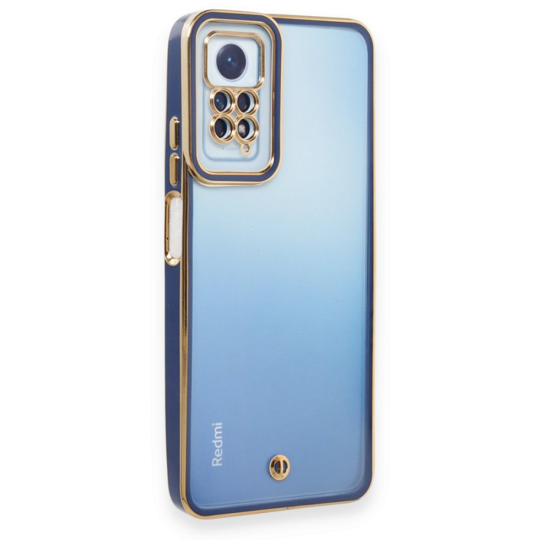 Xiaomi Redmi Note 12 Pro 4G Kılıf Liva Lens Silikon - Mavi Xiaomi Redmi Note 12 Pro 4G Kılıf Liva Lens Silikon - Mavi