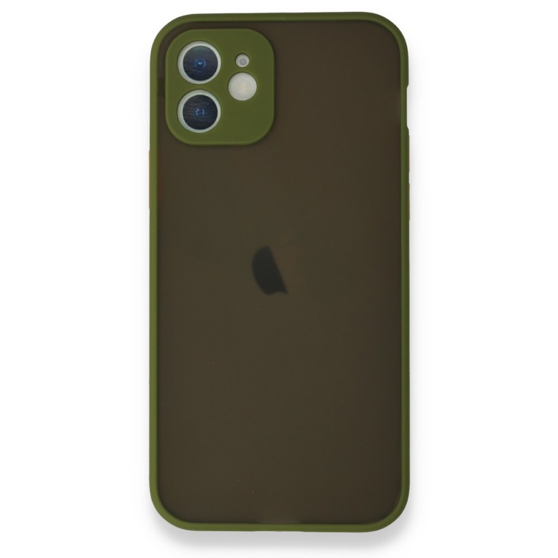 iPhone 12 Mini Kılıf Montreal Silikon Kapak - Açık Yeşil