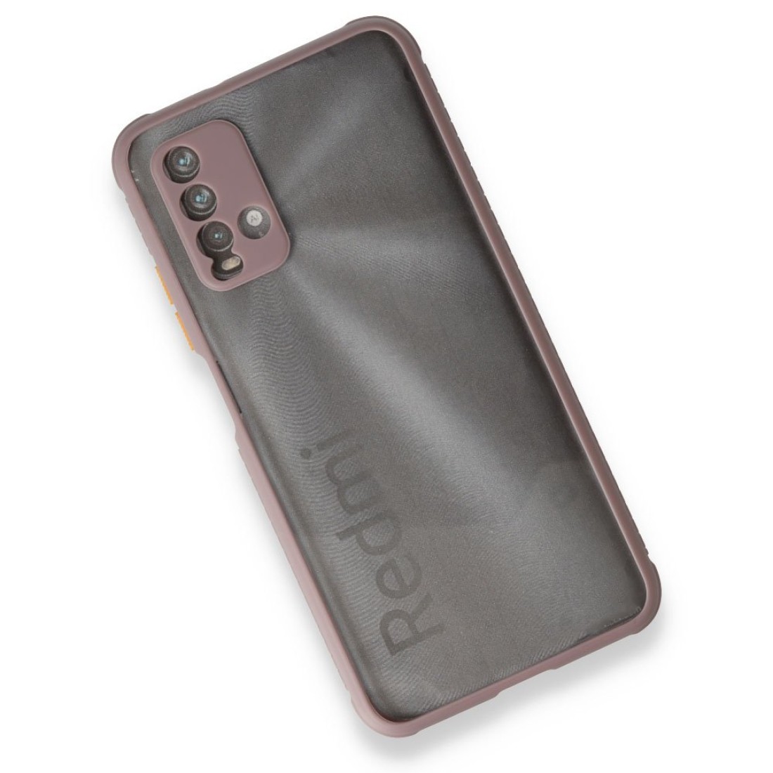  Xiaomi Redmi 9T Kılıf Miami Şeffaf Silikon - Açık Mor