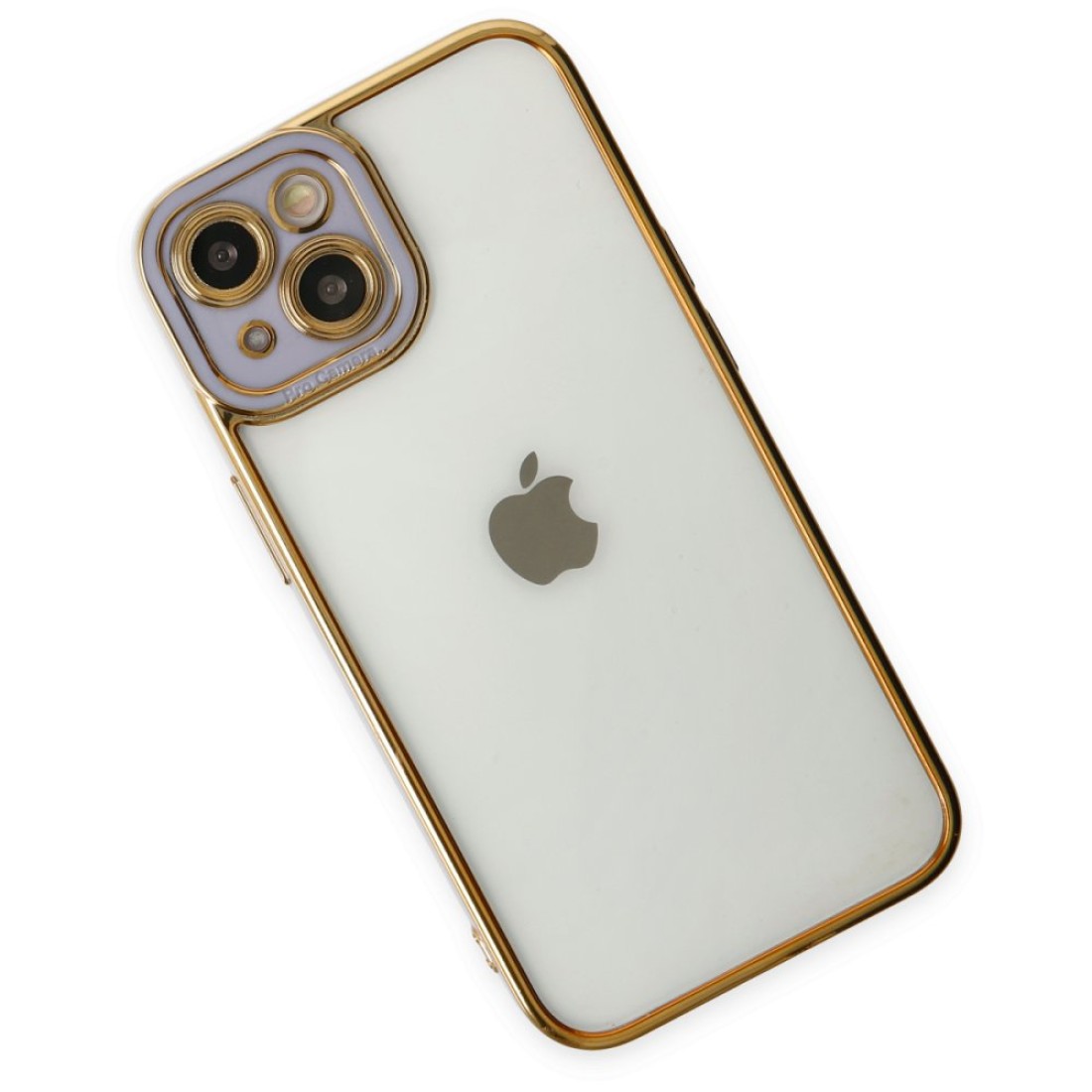iPhone 14 Plus Kılıf Liva Lens Silikon - Lila iPhone 14 Plus Kılıf Liva Lens Silikon - Lila
