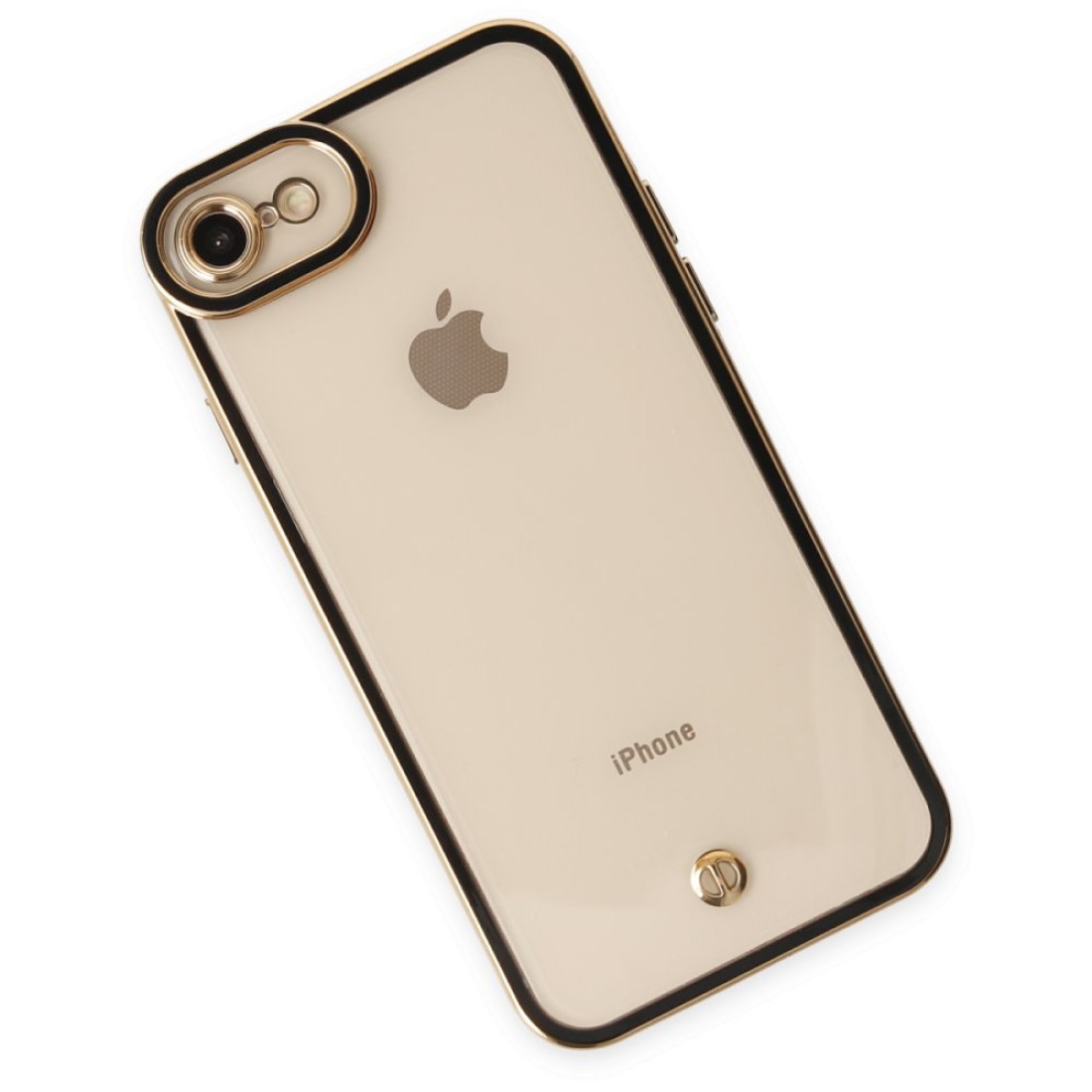 iPhone 7 Kılıf Liva Lens Silikon - Siyah iPhone 7 Kılıf Liva Lens Silikon - Siyah