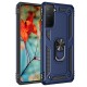 Samsung Galaxy S21 Plus Kılıf Sofya Yüzüklü Silikon Kapak - Lacivert Samsung Galaxy S21 Plus Kılıf Sofya Yüzüklü Silikon Kapak - Lacivert