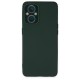 Oppo Reno 8 Lite Kılıf Lansman Glass Kapak - Koyu Yeşil Oppo Reno 8 Lite Kılıf Lansman Glass Kapak - Koyu Yeşil