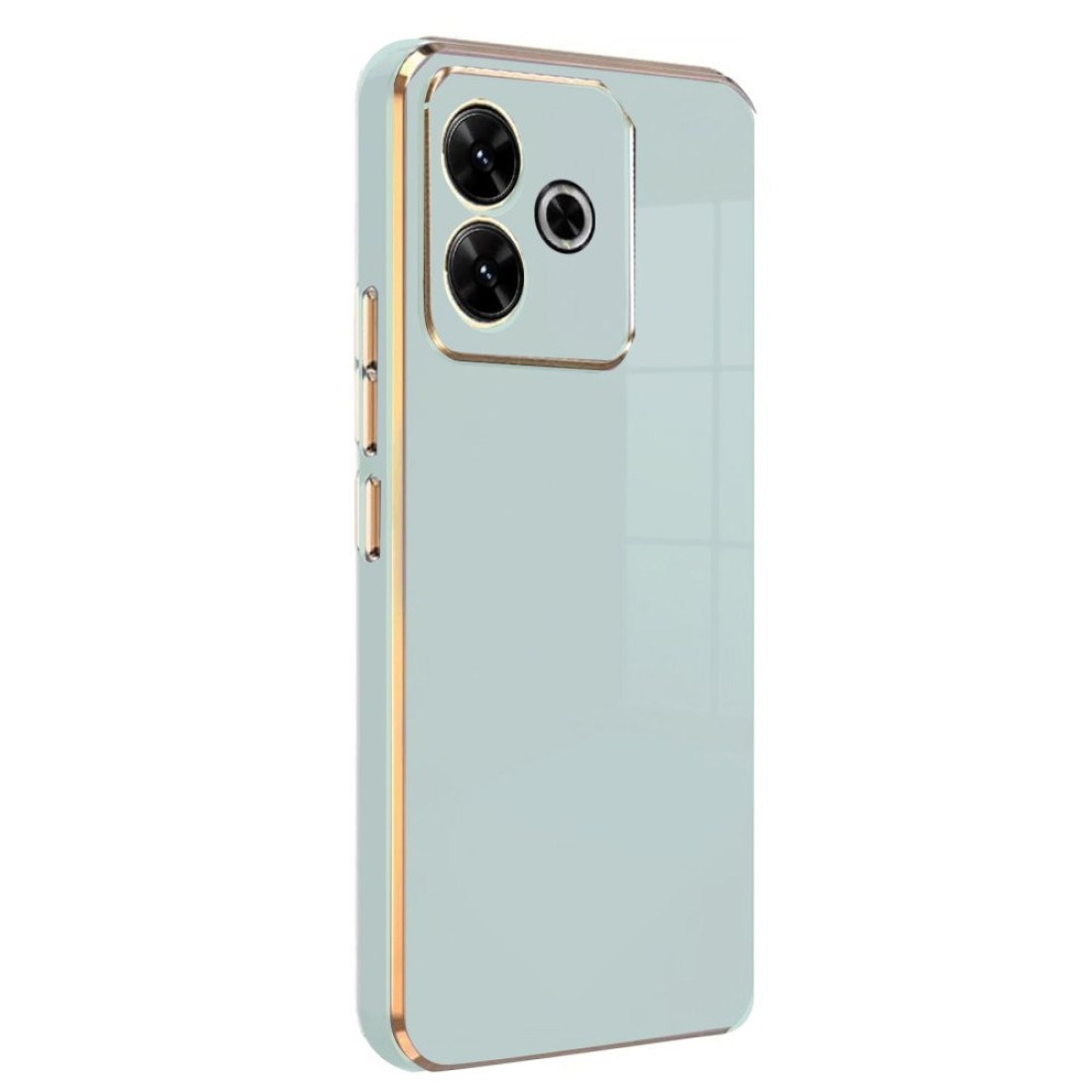  Xiaomi Redmi 13 4G Kılıf Volet Silikon - Açık Yeşil