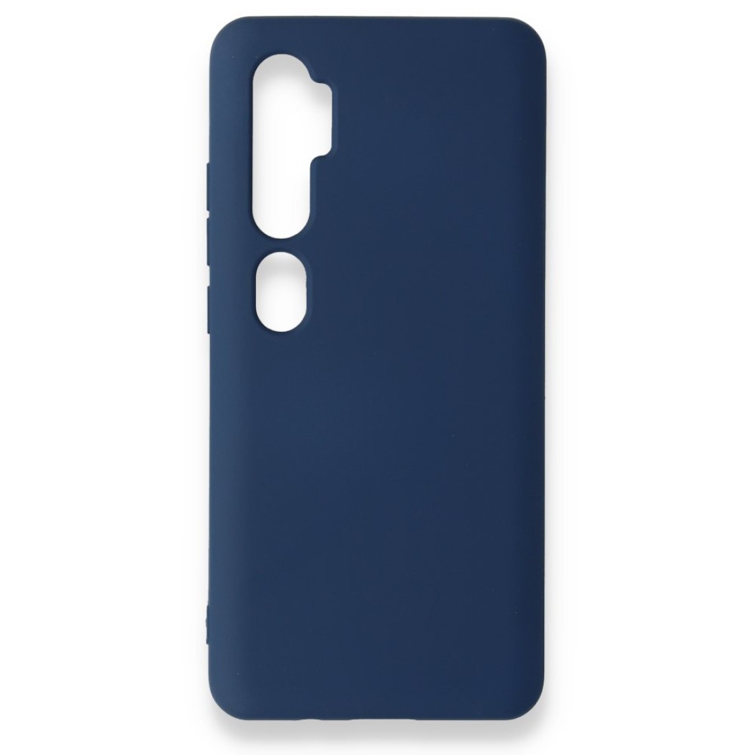  Xiaomi Mi Note 10 Pro Kılıf Nano içi Kadife Silikon - Lacivert
