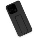  Xiaomi Redmi 10C Kılıf Mega Standlı Silikon - Siyah