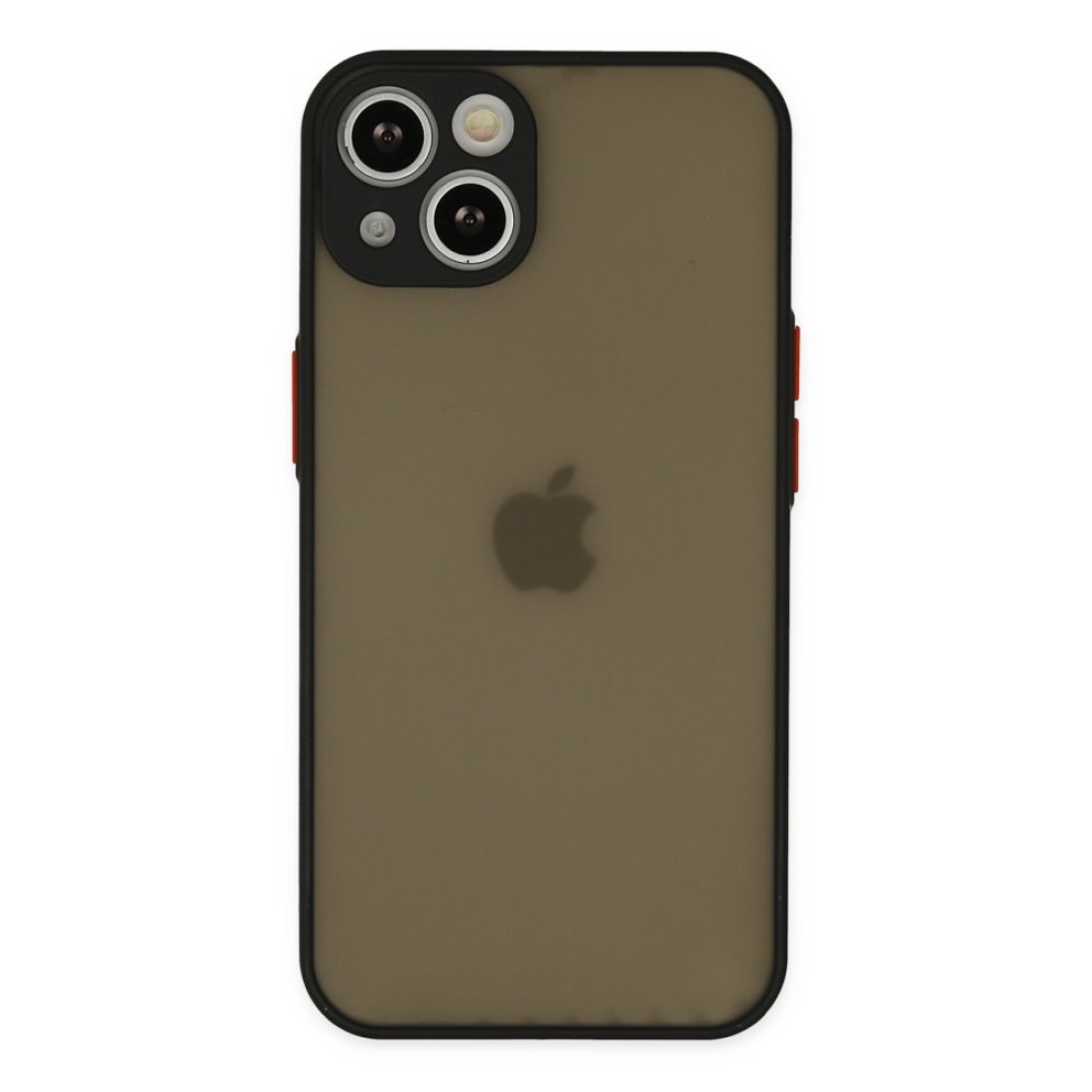 Newface iPhone 15 Plus Kılıf Montreal Silikon Kapak - Siyah