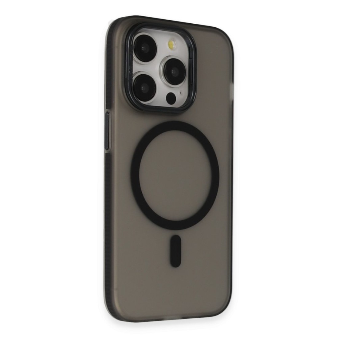Joko iPhone 14 Pro Max Frost Standlı Magsafe Kapak - Siyah Joko iPhone 14 Pro Max Frost Standlı Magsafe Kapak - Siyah
