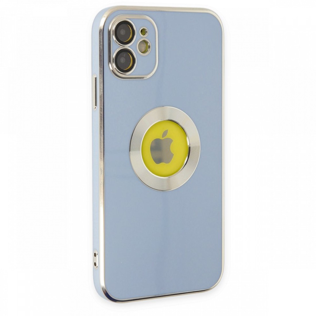  iPhone 12 Kılıf Store Silikon - Sierra Blue