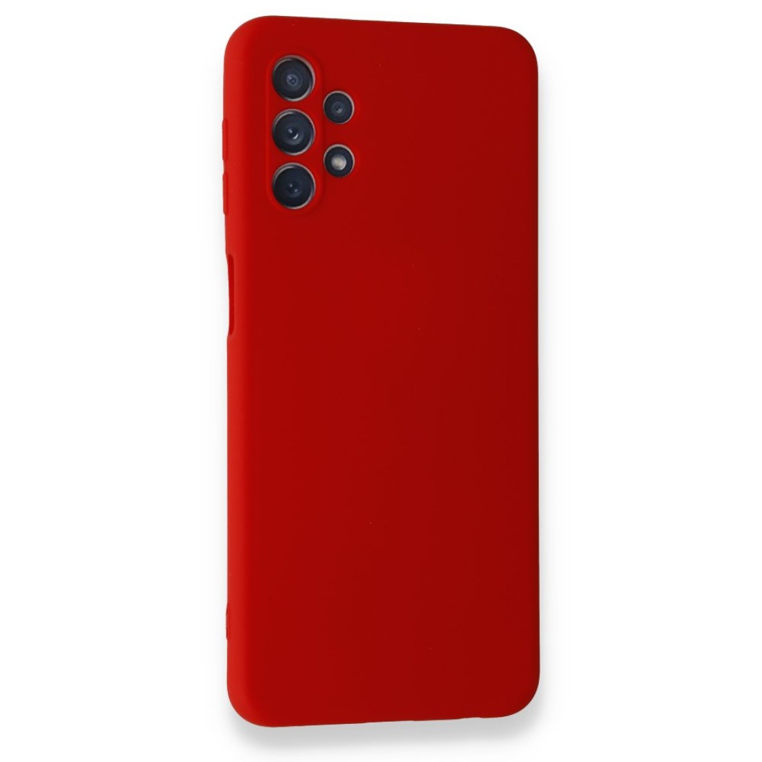 Samsung Galaxy A52 Kılıf Nano içi Kadife Silikon - Kırmızı Samsung Galaxy A52 Kılıf Nano içi Kadife Silikon - Kırmızı