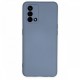  Oppo A74 4G Kılıf Nano içi Kadife Silikon - Gri