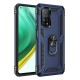  Xiaomi Mi 10T Pro Kılıf Sofya Yüzüklü Silikon Kapak - Lacivert