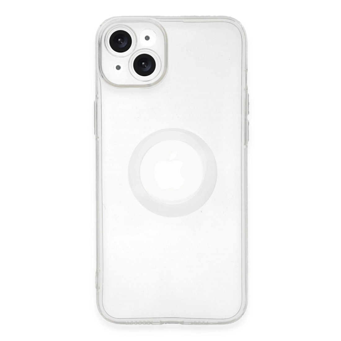  iPhone 13 Kılıf Santa Lens Silikon - Şeffaf