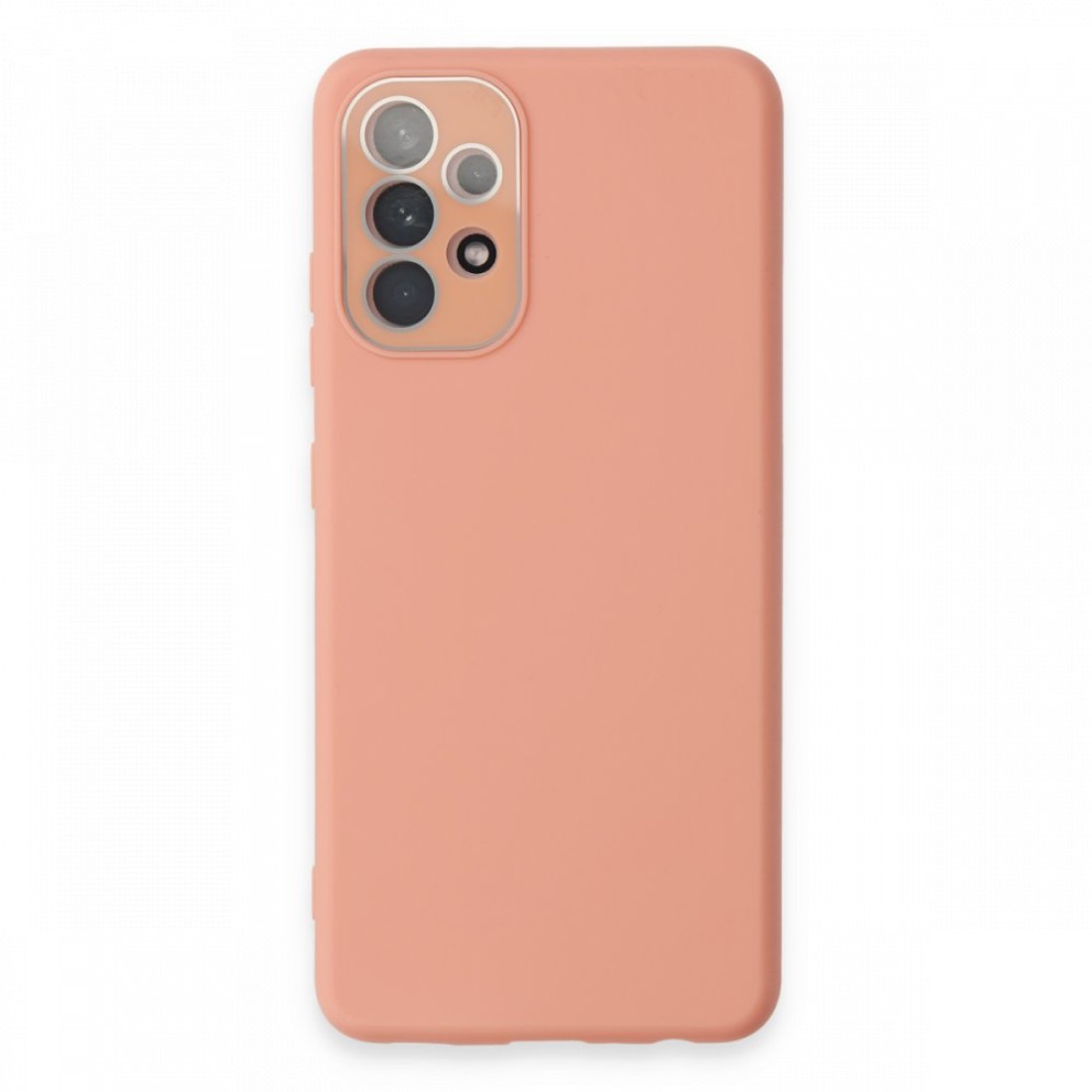  Samsung Galaxy A52S Kılıf Lansman Glass Kapak - Pembe