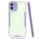  iPhone 12 Kılıf Platin Silikon - Lila