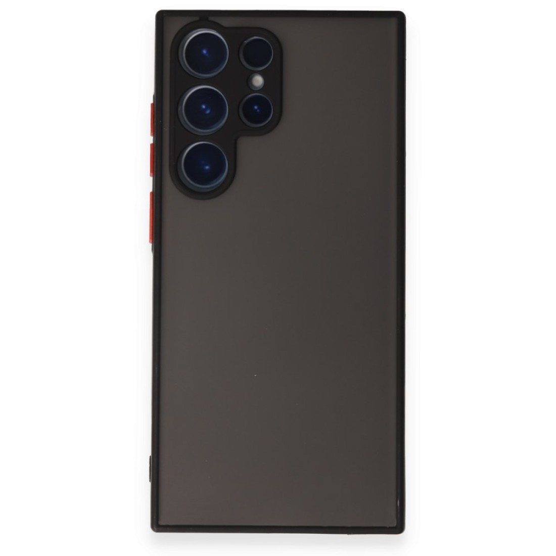  Samsung Galaxy S22 Ultra Kılıf Montreal Silikon Kapak - Siyah