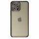iPhone 12 Pro Kılıf Joke Taşlı Silikon - Siyah iPhone 12 Pro Kılıf Joke Taşlı Silikon - Siyah