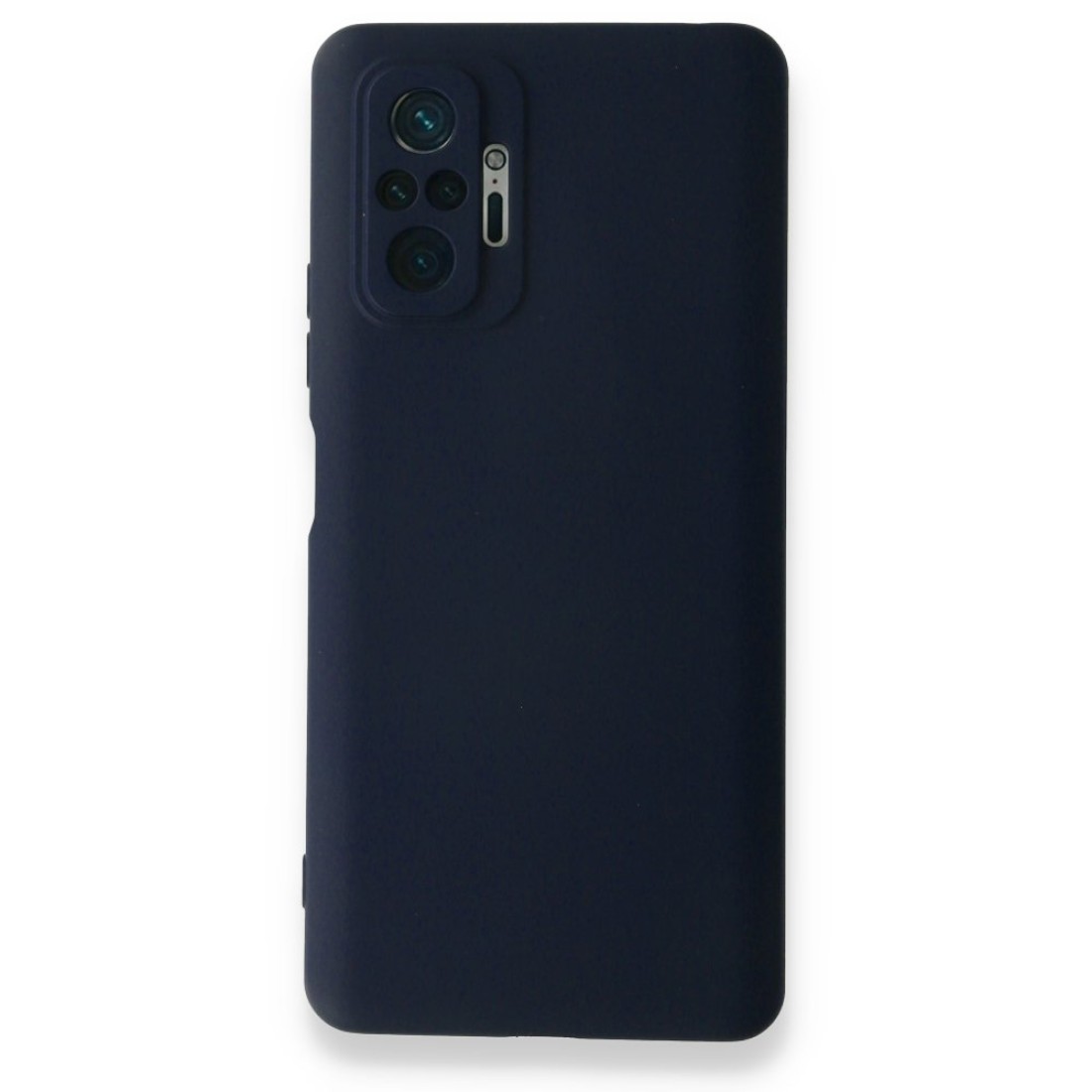  Xiaomi Redmi Note 10 Pro Kılıf Nano içi Kadife Silikon - Lacivert