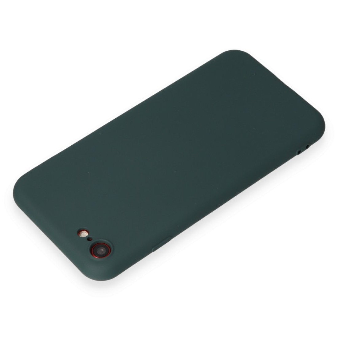  iPhone 7 Kılıf First Silikon - Koyu Yeşil