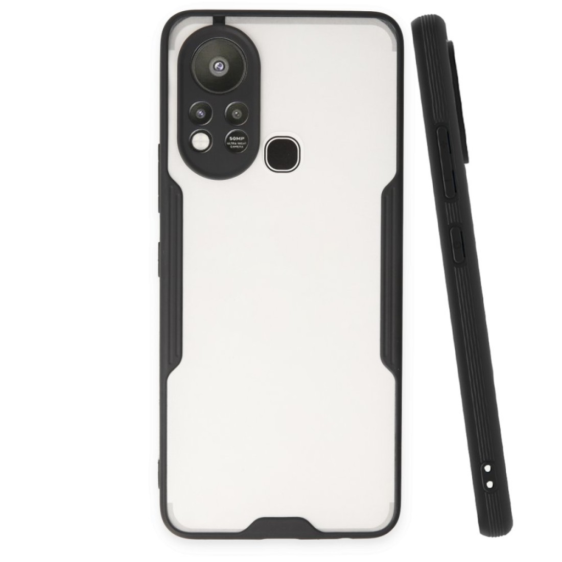  İnfinix Hot 11s Kılıf Platin Silikon - Siyah