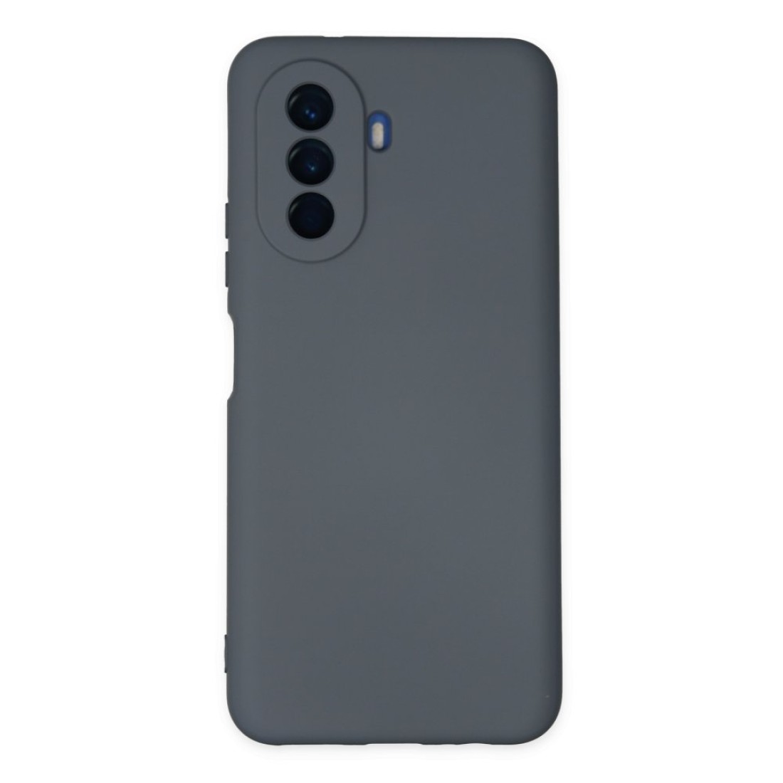  Huawei Nova Y70 Kılıf Nano içi Kadife Silikon - Gri