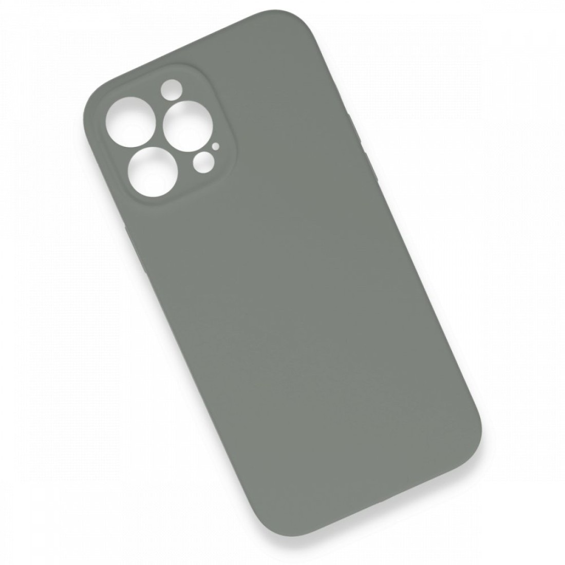  iPhone 13 Pro Max Kılıf Lansman Legant Silikon - Gri