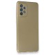  Samsung Galaxy A72 Kılıf First Silikon - Gold