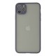 iPhone 12 Pro Kılıf Montreal Silikon Kapak - Gri iPhone 12 Pro Kılıf Montreal Silikon Kapak - Gri