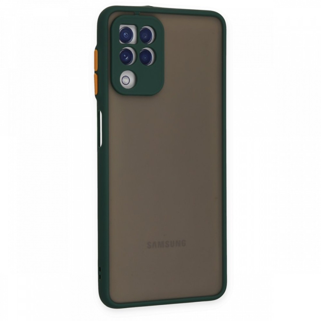 Samsung Galaxy M32 Kılıf Montreal Silikon Kapak - Yeşil Samsung Galaxy M32 Kılıf Montreal Silikon Kapak - Yeşil