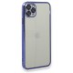  iPhone 11 Pro Kılıf Razer Lensli Silikon - Mor
