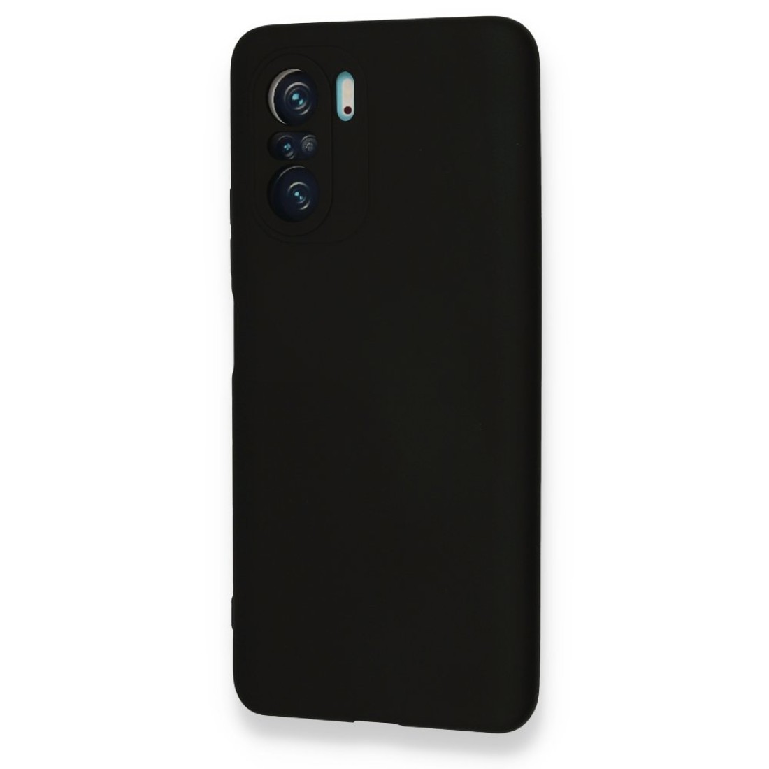  Xiaomi Redmi K40 Kılıf Nano içi Kadife Silikon - Siyah