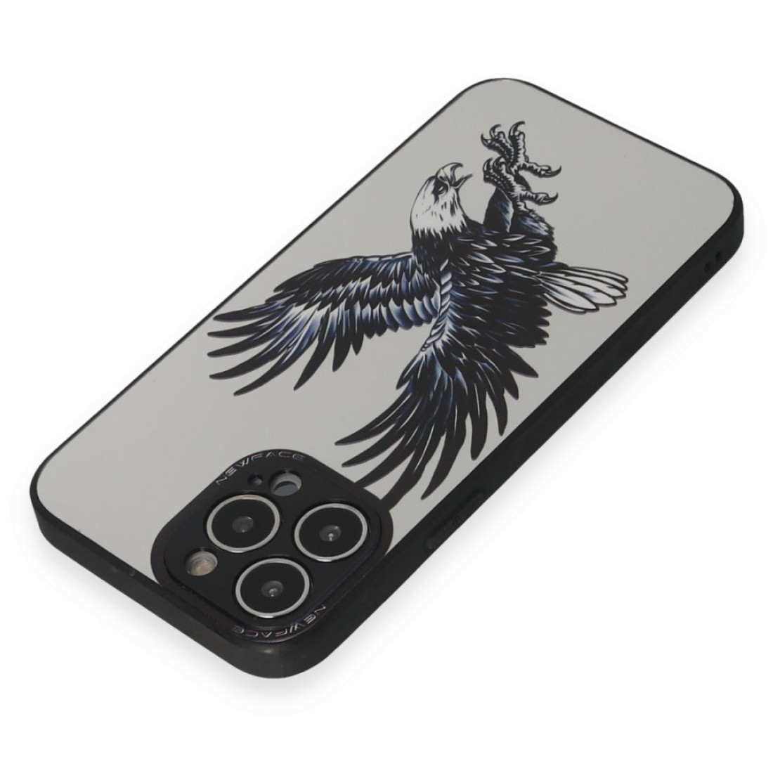 iPhone 14 Pro Kılıf Mirror Desenli Kapak - Mirror - 1 iPhone 14 Pro Kılıf Mirror Desenli Kapak - Mirror - 1