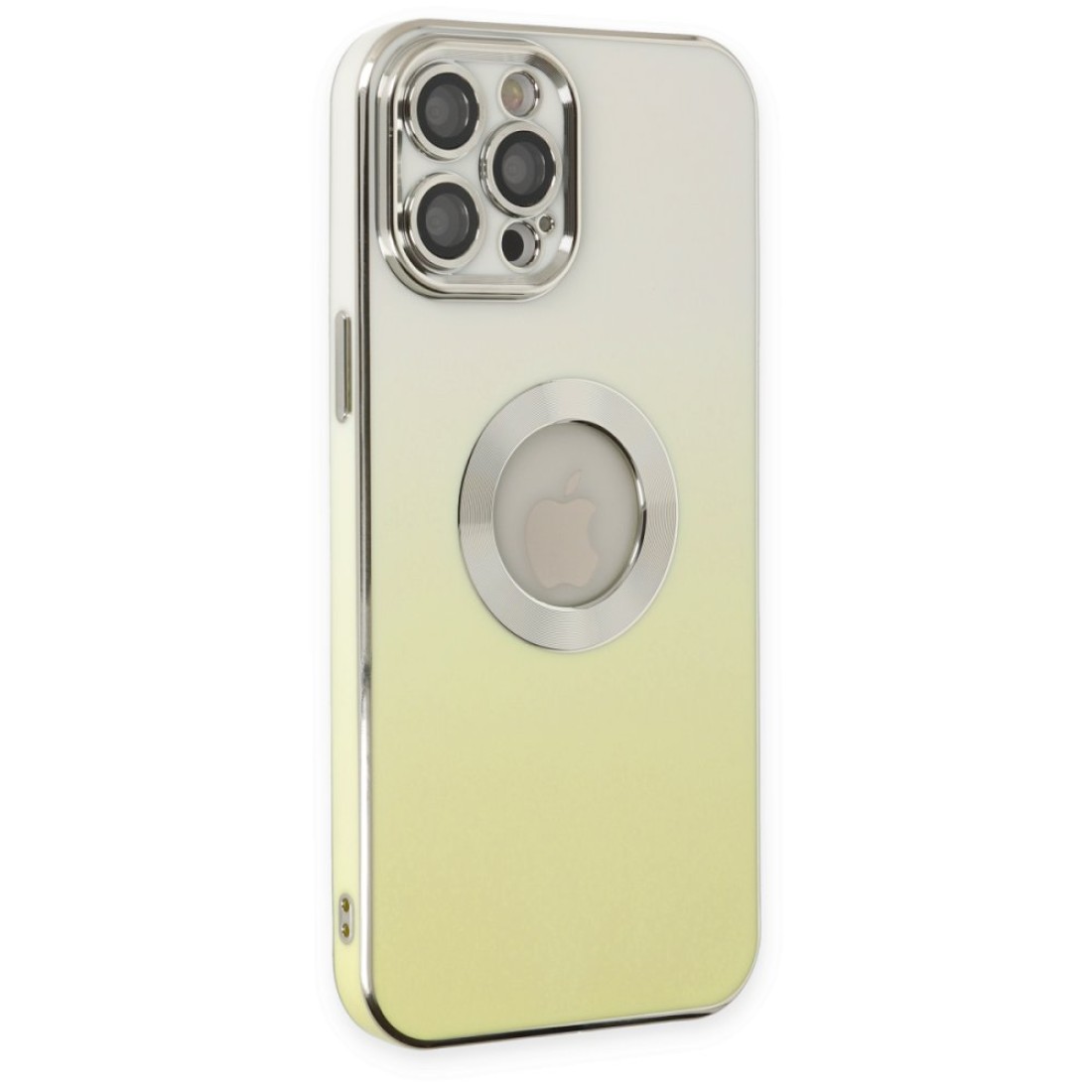  iPhone 12 Pro Kılıf Best Silikon - Sarı