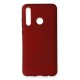 Huawei Honor 20 Lite Kılıf First Silikon - Bordo