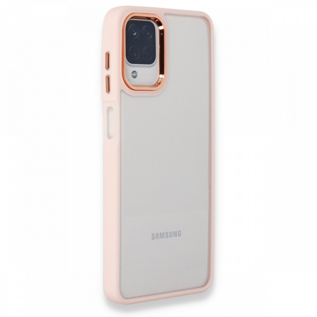  Samsung Galaxy M32 Kılıf Dora Kapak - Pudra