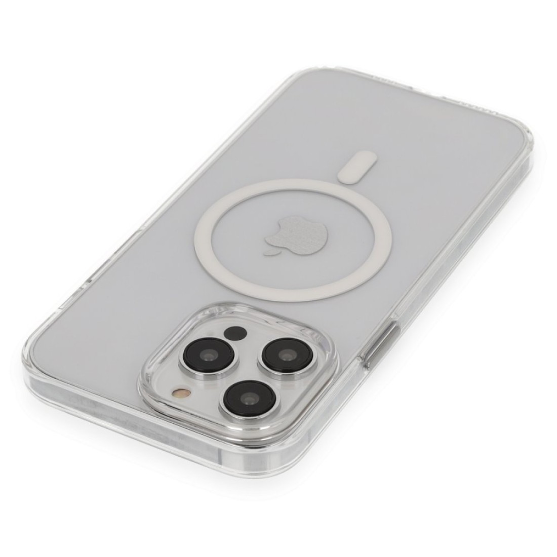 iPhone 13 Pro Max Kılıf Tron Şeffaf Magsafe Kapak - Şeffaf iPhone 13 Pro Max Kılıf Tron Şeffaf Magsafe Kapak - Şeffaf