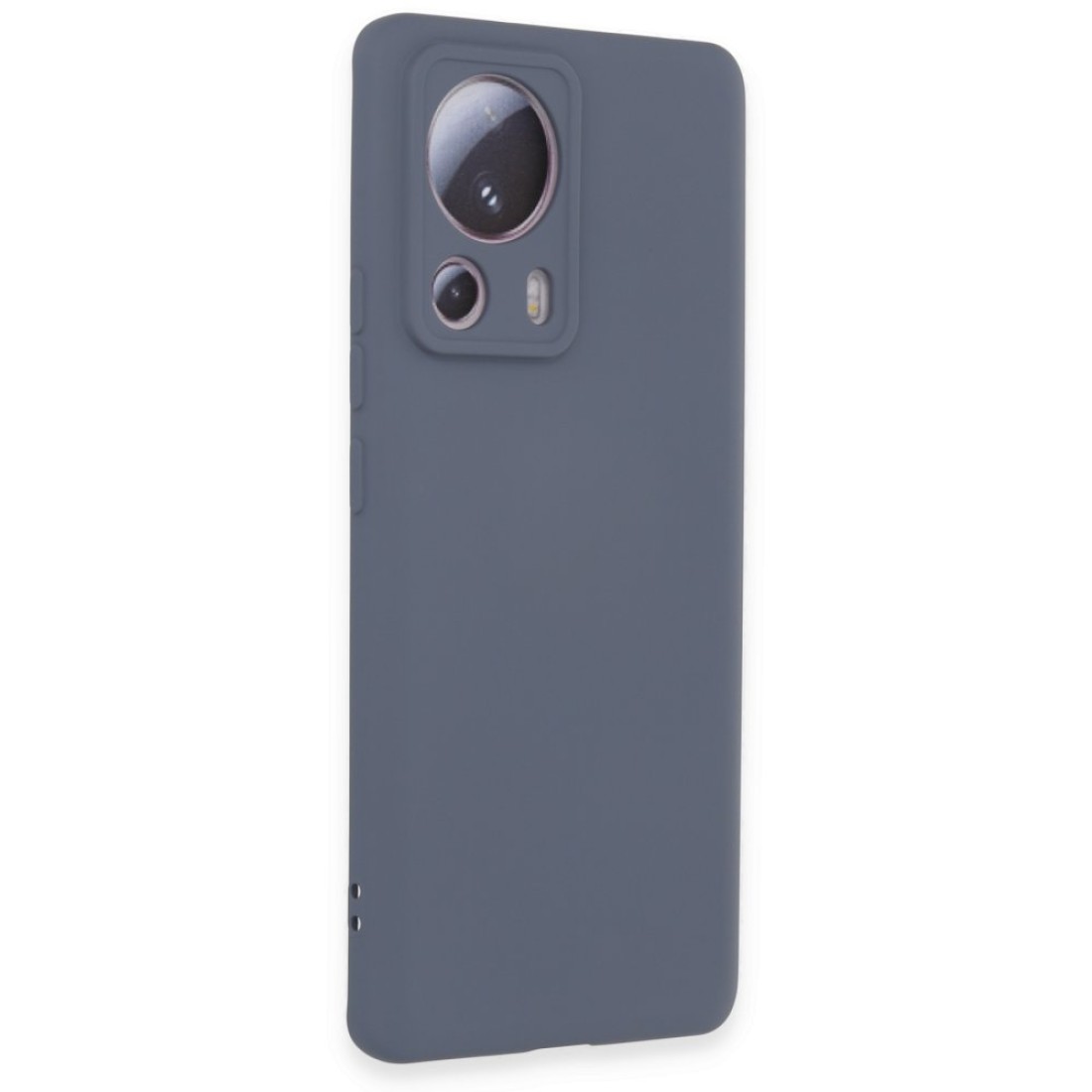  Xiaomi Mi 13 Lite Kılıf Nano içi Kadife Silikon - Gri