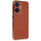  Realme C55 Kılıf Volet Silikon - Kırmızı