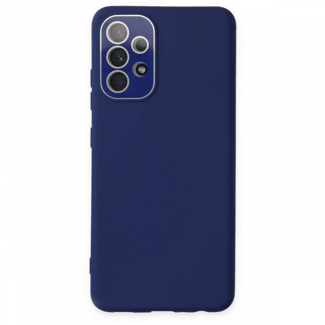  Samsung Galaxy A53 5G Kılıf Lansman Glass Kapak - Sky Blue