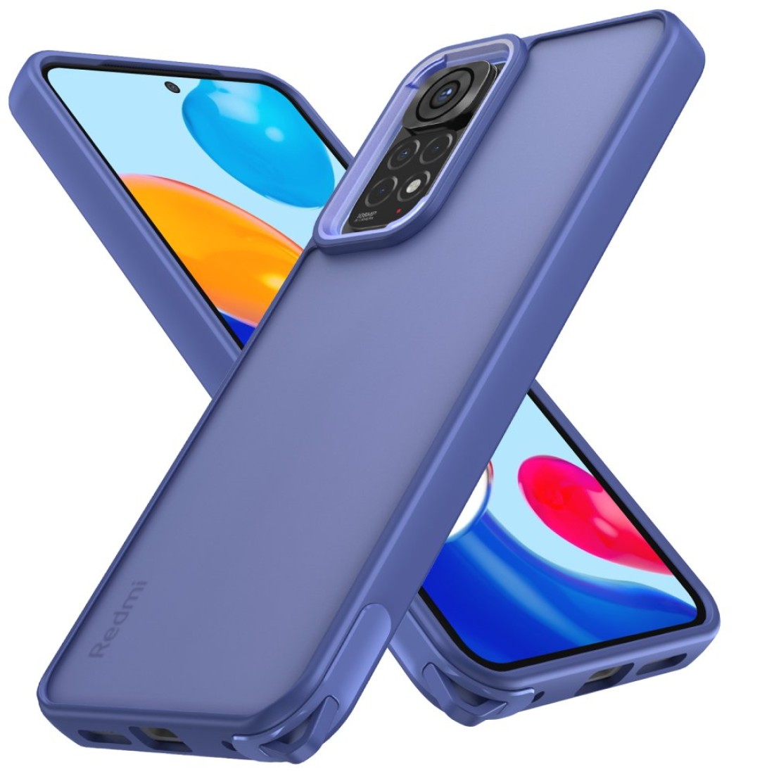 Xiaomi Redmi Note 12 Pro 4G Kılıf Elegant Kapak - Açık Mavi