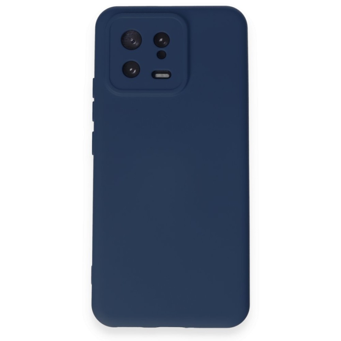  Xiaomi Mi 13 Kılıf Nano içi Kadife Silikon - Lacivert