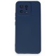  Xiaomi Mi 13 Kılıf Nano içi Kadife Silikon - Lacivert