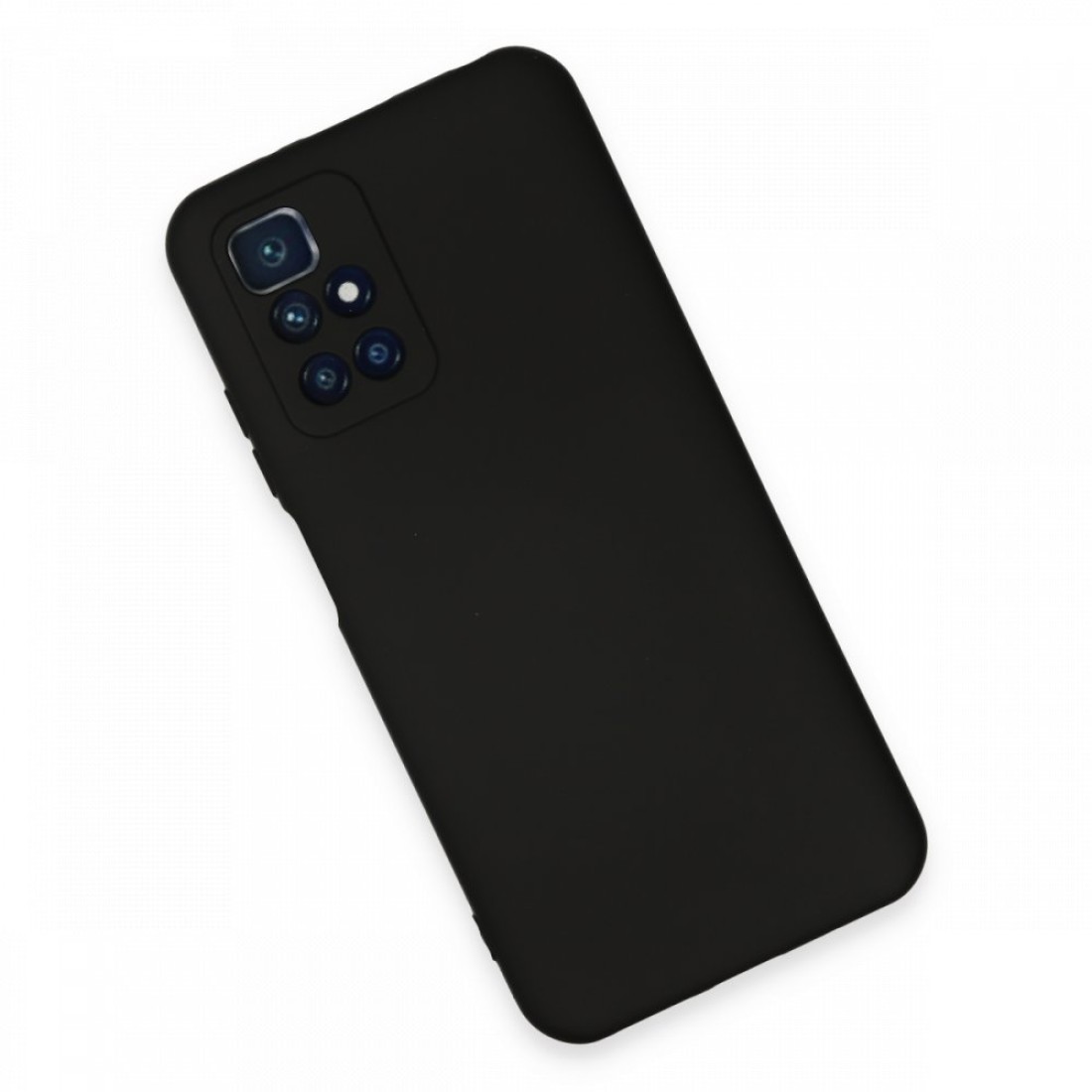  Xiaomi Redmi Note 11 4G Kılıf Nano içi Kadife Silikon - Siyah