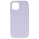  iPhone 12 Mini Kılıf Nano içi Kadife Silikon - Lila